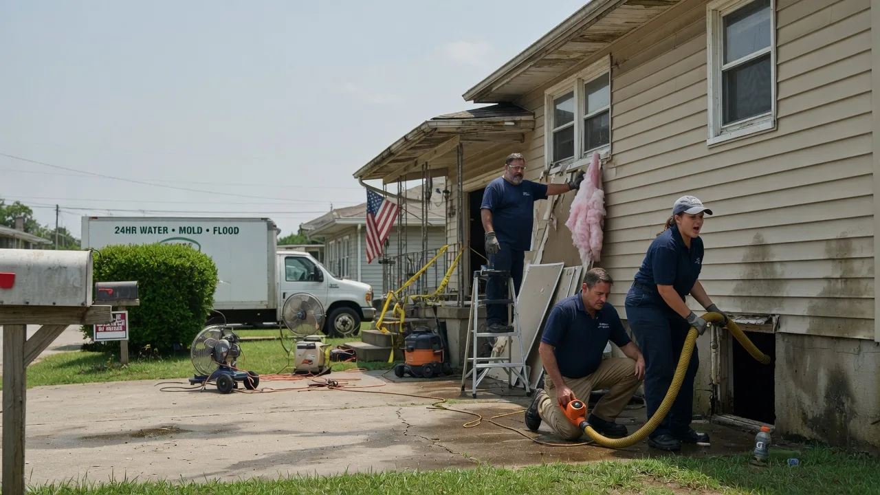 Water Damage Repair in Crestline, OH near me